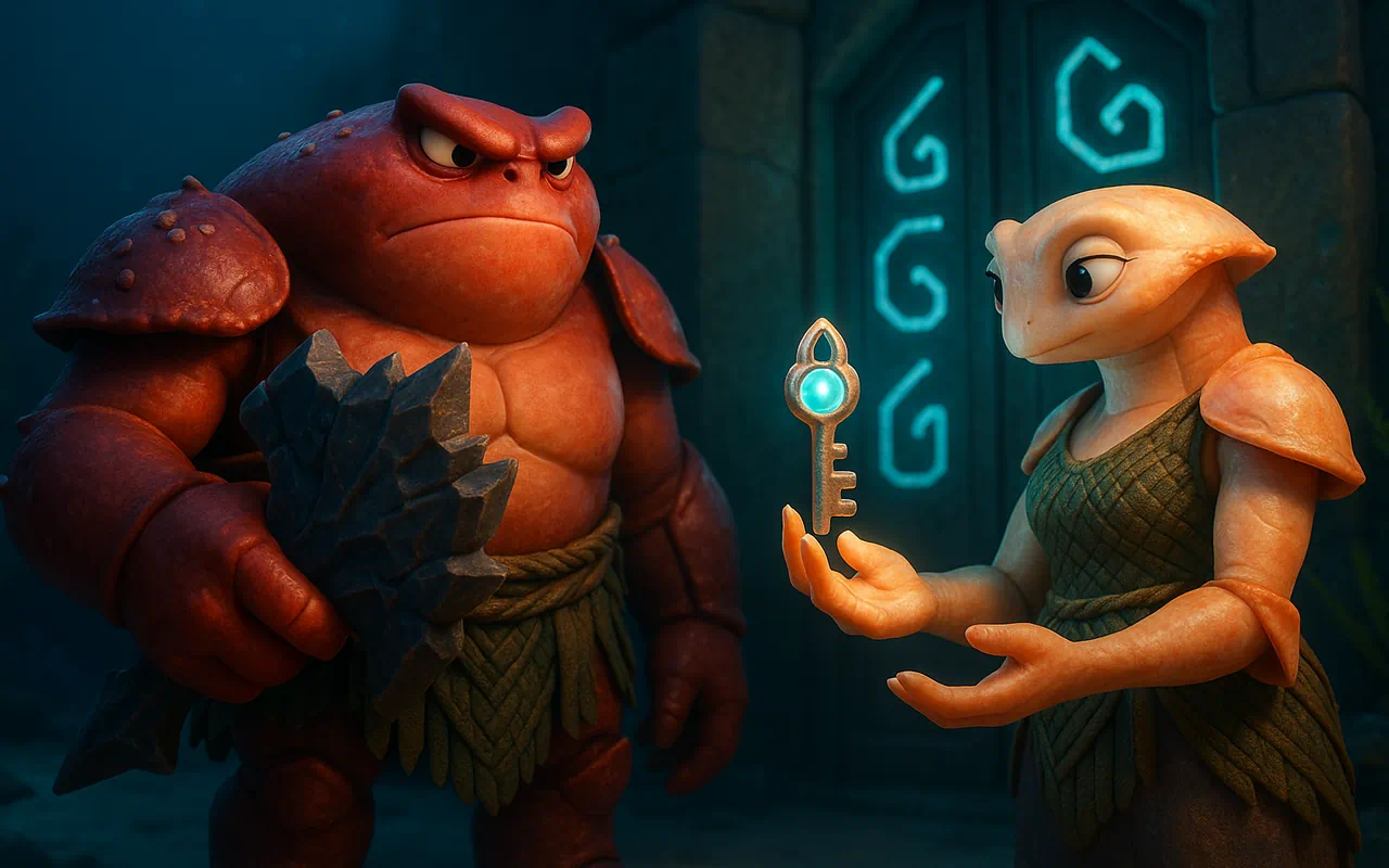 Animated-style illustration of the Cancer zodiac sign