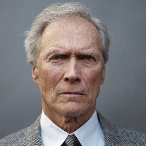 Astrological portrait of Clint Eastwood