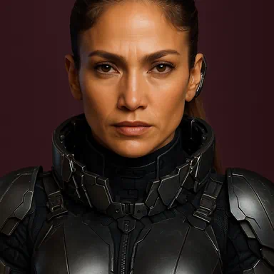 A portrait of Jennifer Lopez