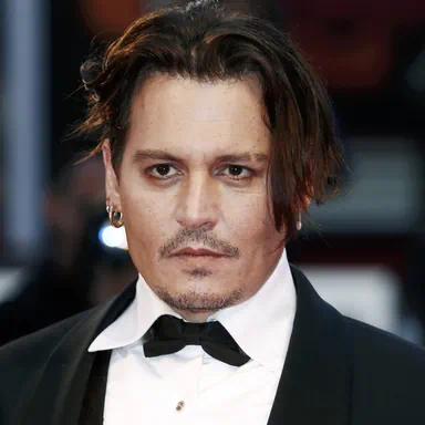 A portrait of Johnny Depp