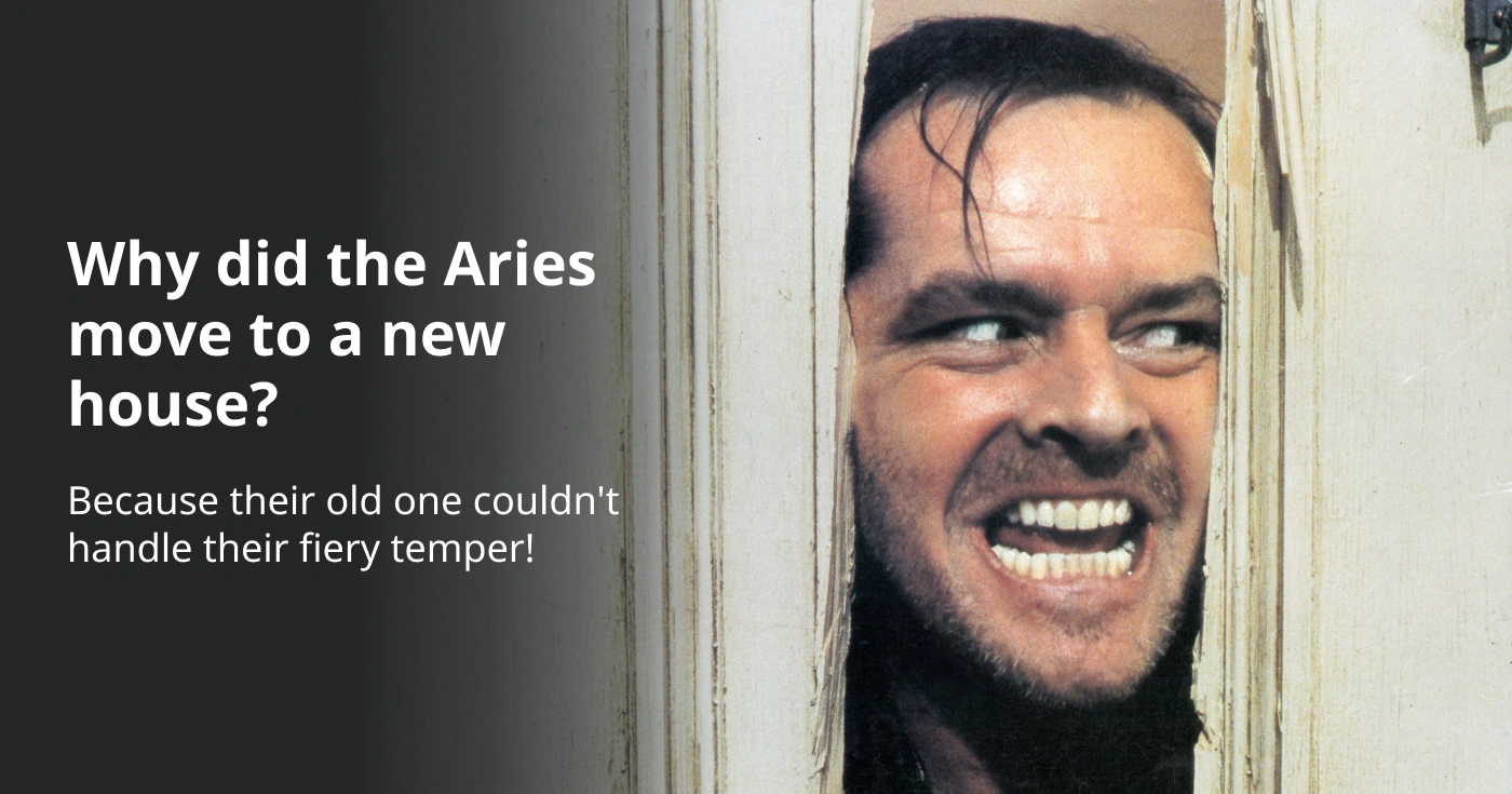 The depth of understanding required for birth chart houses. Jack Nicholson