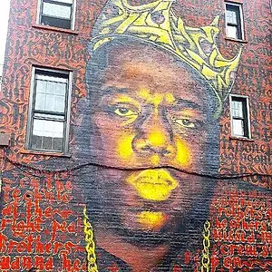 Notorious B.I.G's Portrait