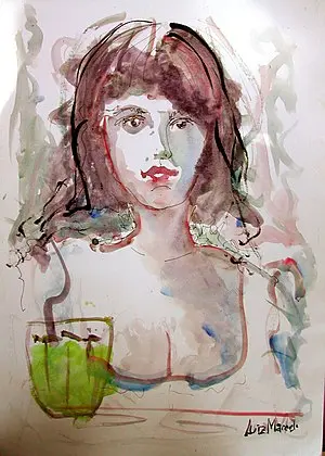 Pamela Courson's Portrait