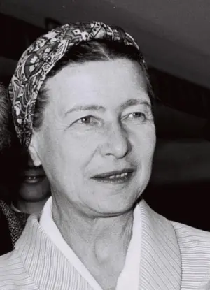 Simone de Beauvoir's Portrait