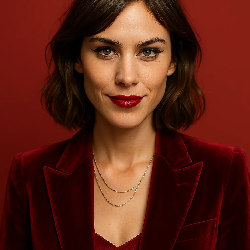 Astrological portrait of Alexa Chung