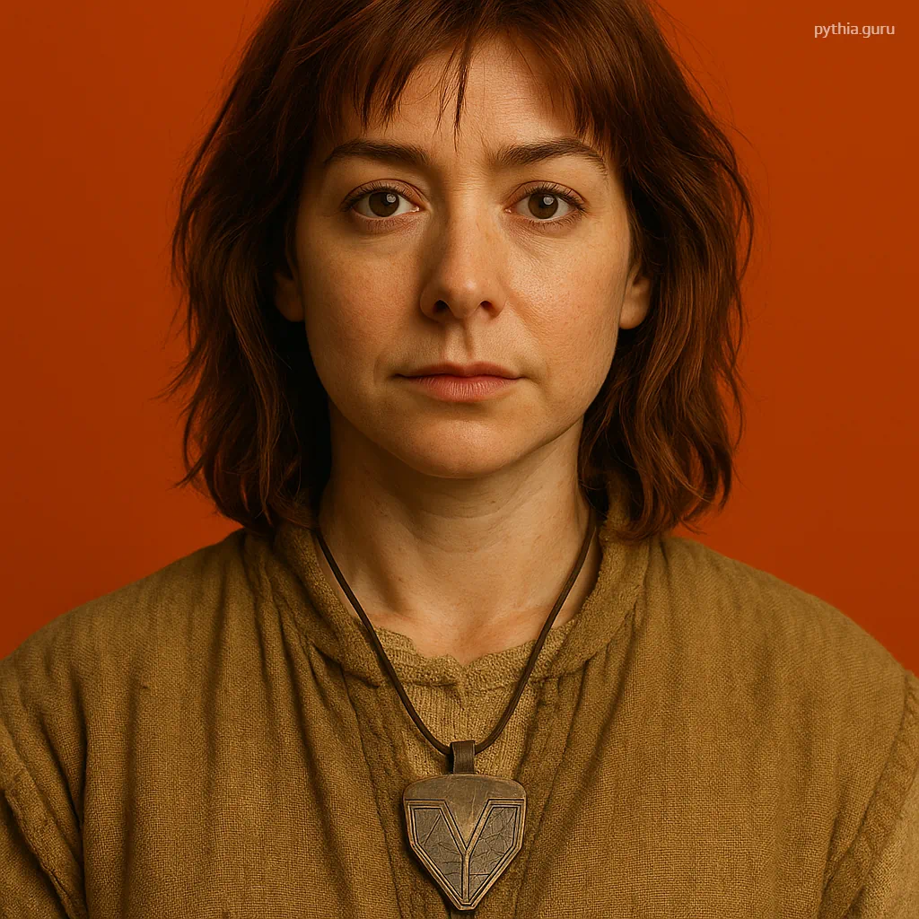 Astrological portrait of Alyson Hannigan