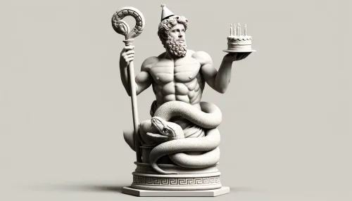 How the Ancient Greek sculpture of the zodiac Ophiuchus might have looked like