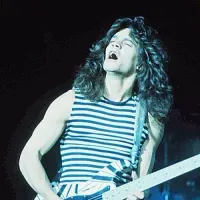 Eddie Van Halen portrait