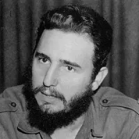 Fidel Castro portrait