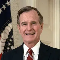 George H. W. Bush portrait