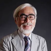 Hayao Miyazaki portrait