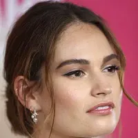Lily James portrait