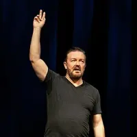 Ricky Gervais portrait