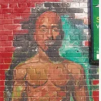 Tupac Shakur (rapper) portrait