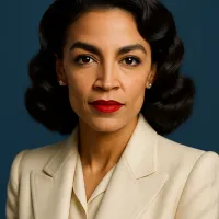 Alexandria Ocasio-Cortez portrait