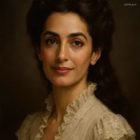 Amal Clooney portrait