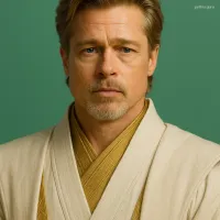 Brad Pitt portrait