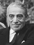 Aristotle Onassis portrait