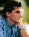 Ayrton Senna portrait