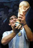 Diego Maradona portrait