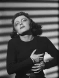 Edith Piaf portrait