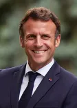 Emmanuel Macron portrait