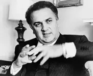 Federico Fellini portrait