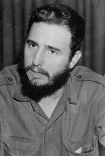 Fidel Castro portrait