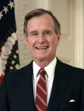 George H. W. Bush portrait