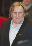 Gerard Depardieu portrait