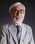 Hayao Miyazaki portrait