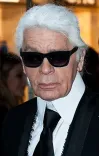 Karl Lagerfeld portrait