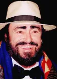 Luciano Pavarotti portrait