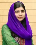 Malala Yousafzai portrait