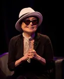 Yoko Ono portrait
