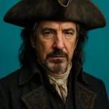 Alan Rickman portrait