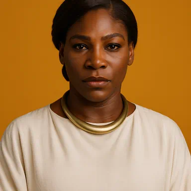 A portrait of Serena Williams